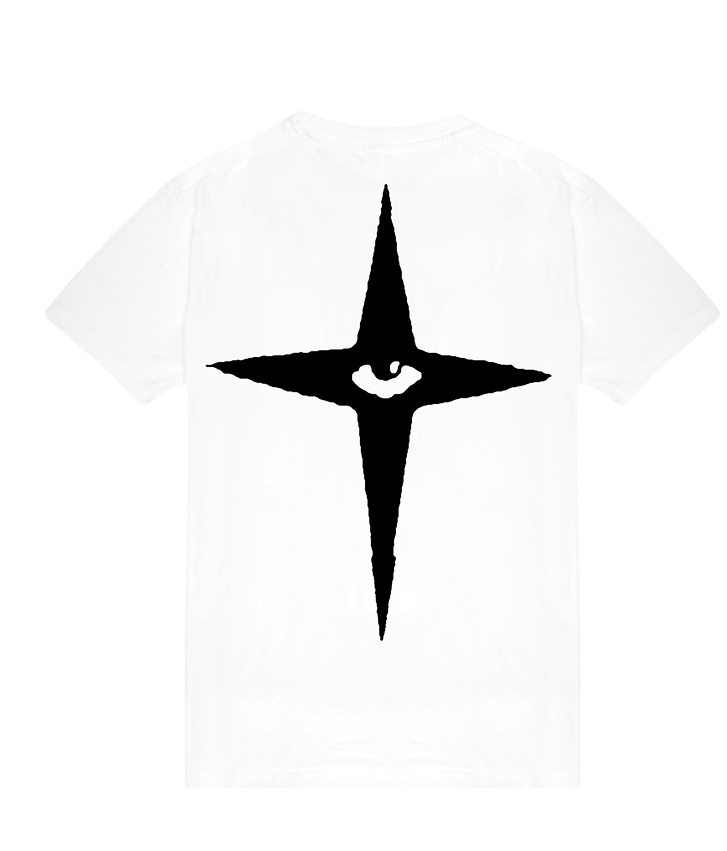 ROUNDHOUSE TEE - WHTE