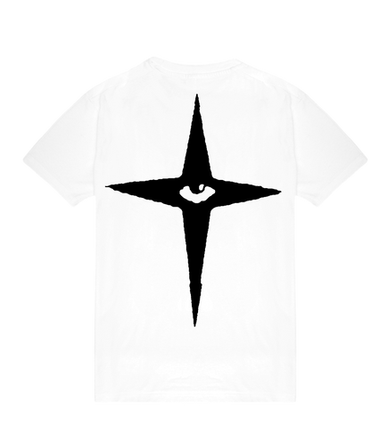ROUNDHOUSE TEE - WHTE